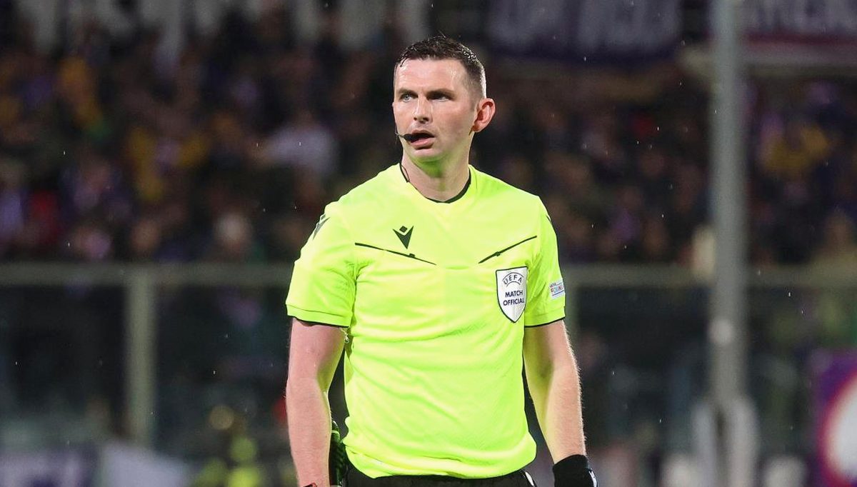Champions League: Michael Oliver arbitra PSG-Barcellona